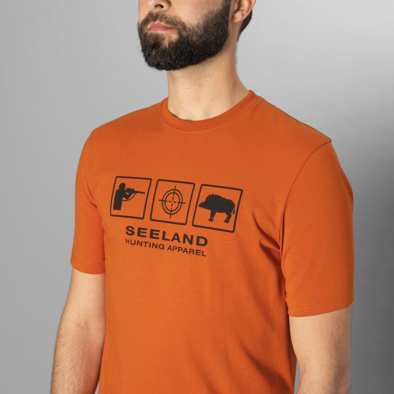 T-shirt Lanner Gold - Seeland