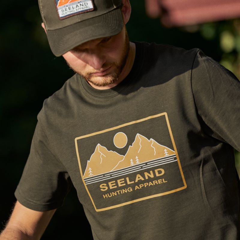 T-shirt kestrel Vert - Seeland