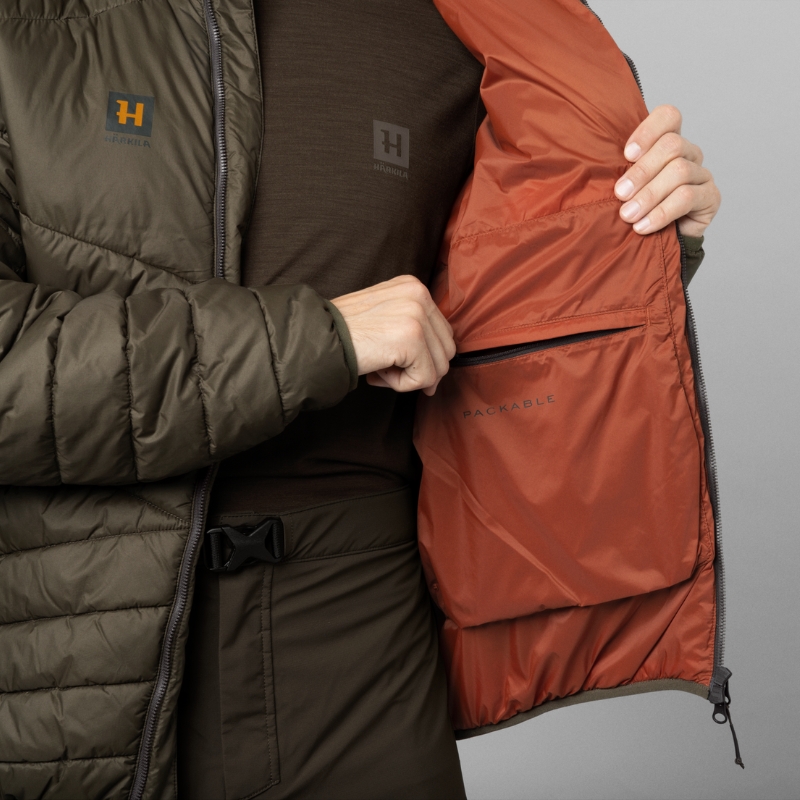 VESTE  CAPUCHE COMPACT LOGMAR INSULATED - Hrkila