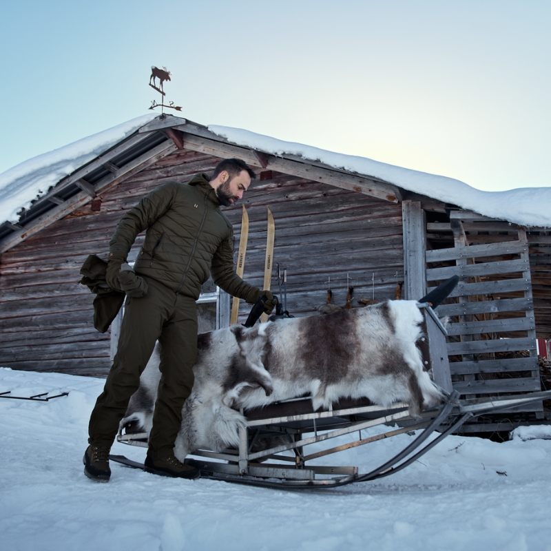 VESTE  CAPUCHE COMPACT LOGMAR INSULATED - Hrkila