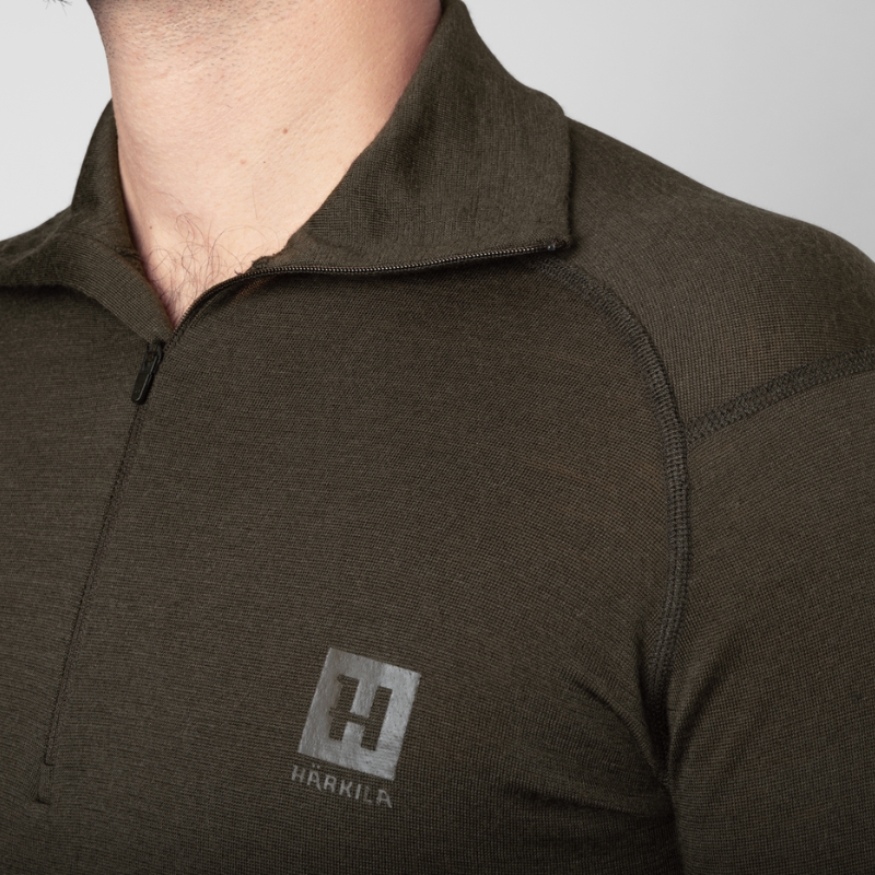 T-shirt col roul half zip Base All Season - Hrkila