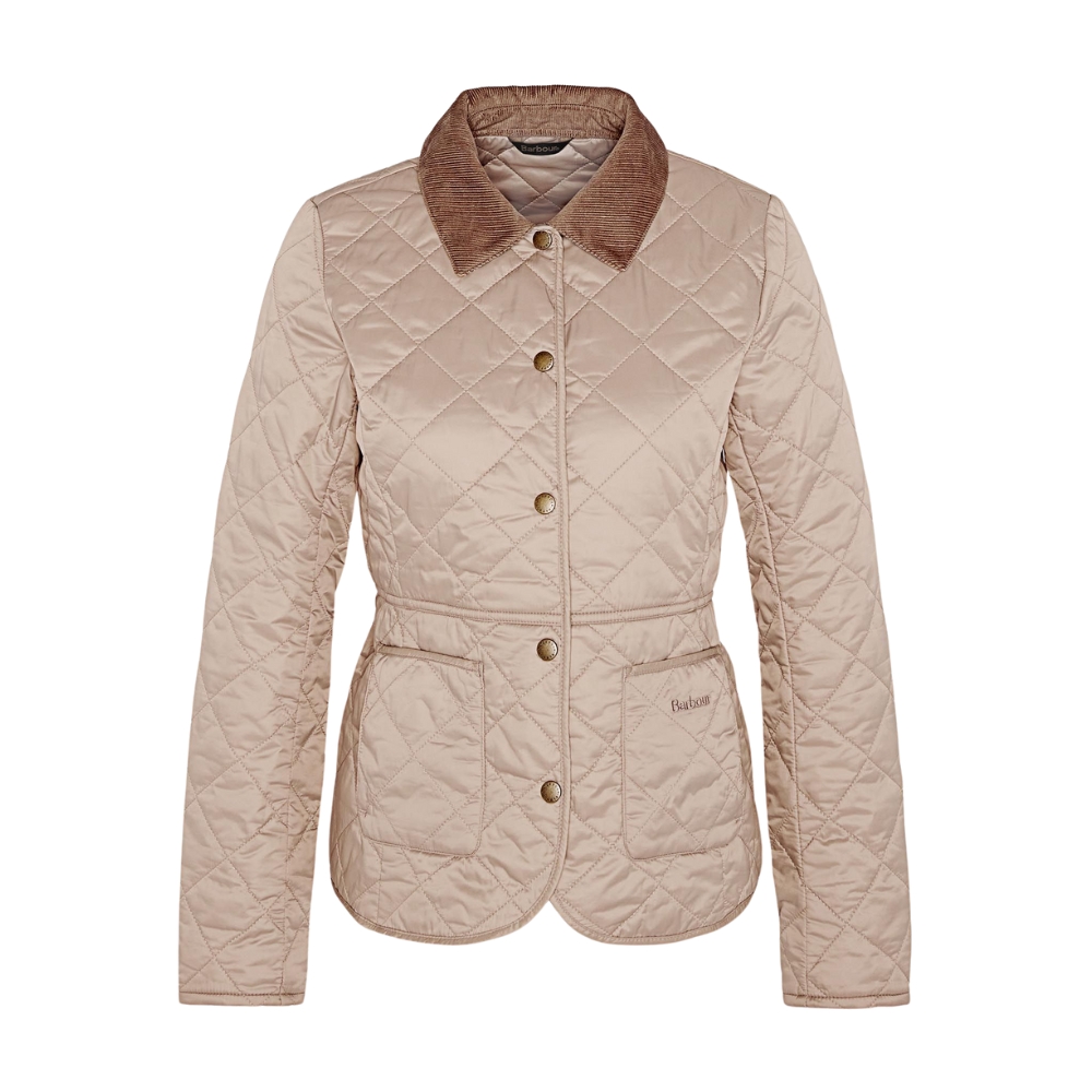 Veste Matelass Deveron Quilt Lt Trench Beige - Barbour