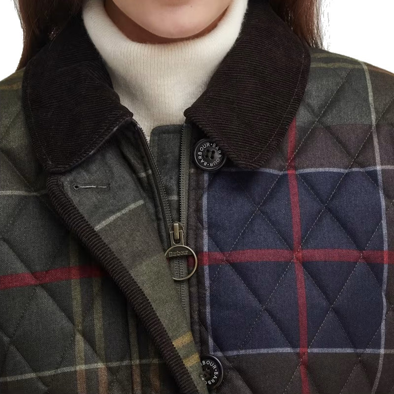 Veste Matelasse Loudon Quilt Classic Tartan - Barbour