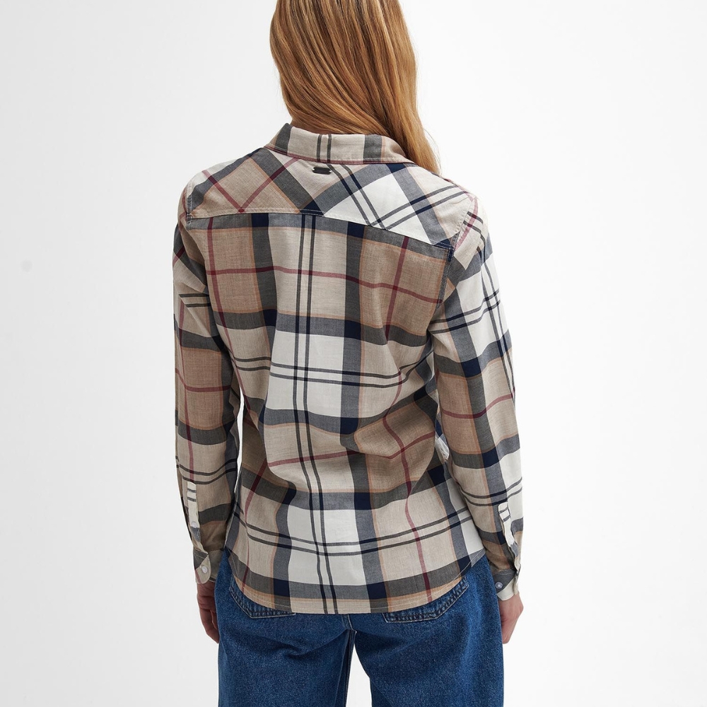 Chemisier Bredon Check Shirt Hessian Tartan - Barbour