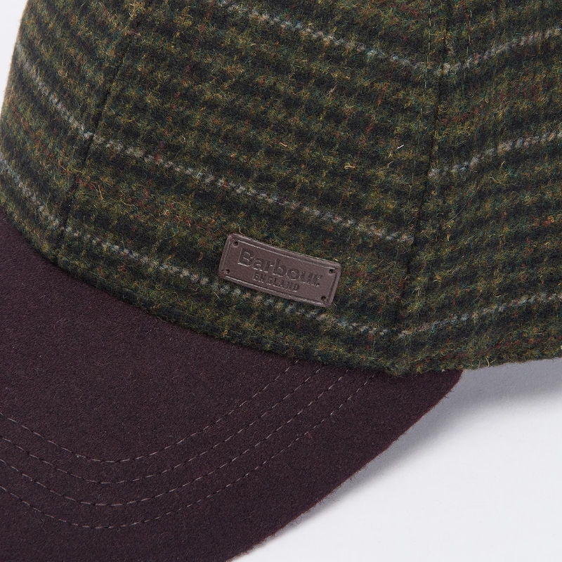 Casquette Clyde Cap Brun Olive - Barbour