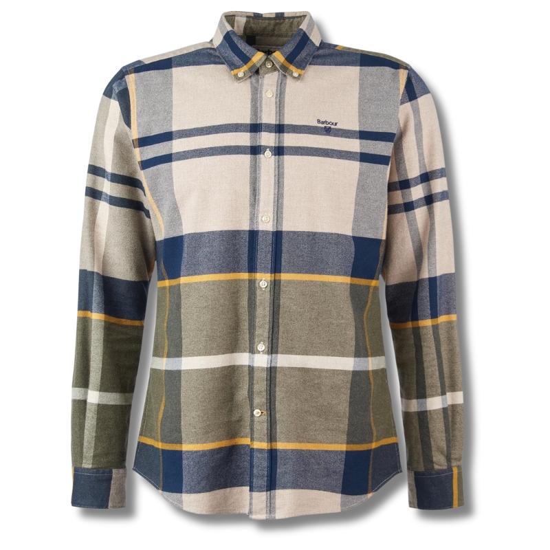 Chemise Iceloch Tailored Tartan Forest Mist - Barbour