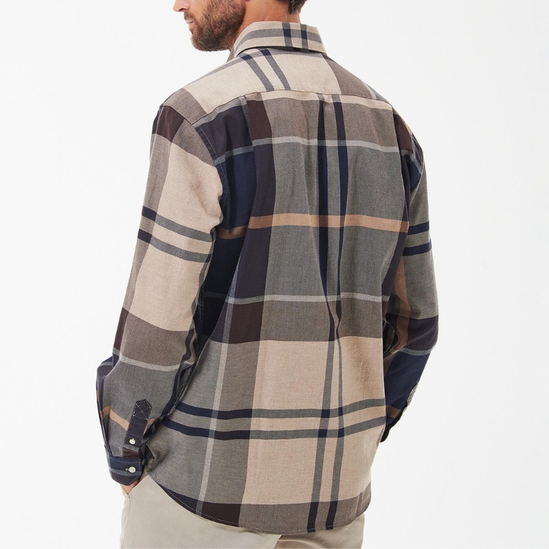 Chemise Bearpark Tartan Autumn Dress - Barbour