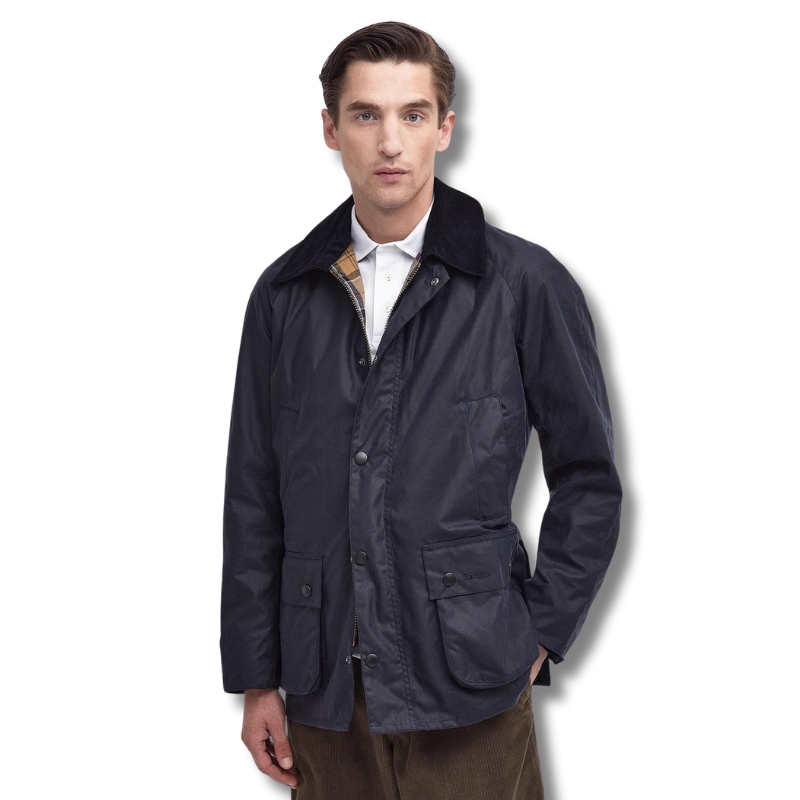 Veste Ashby Wax Jacket Navy - Barbour