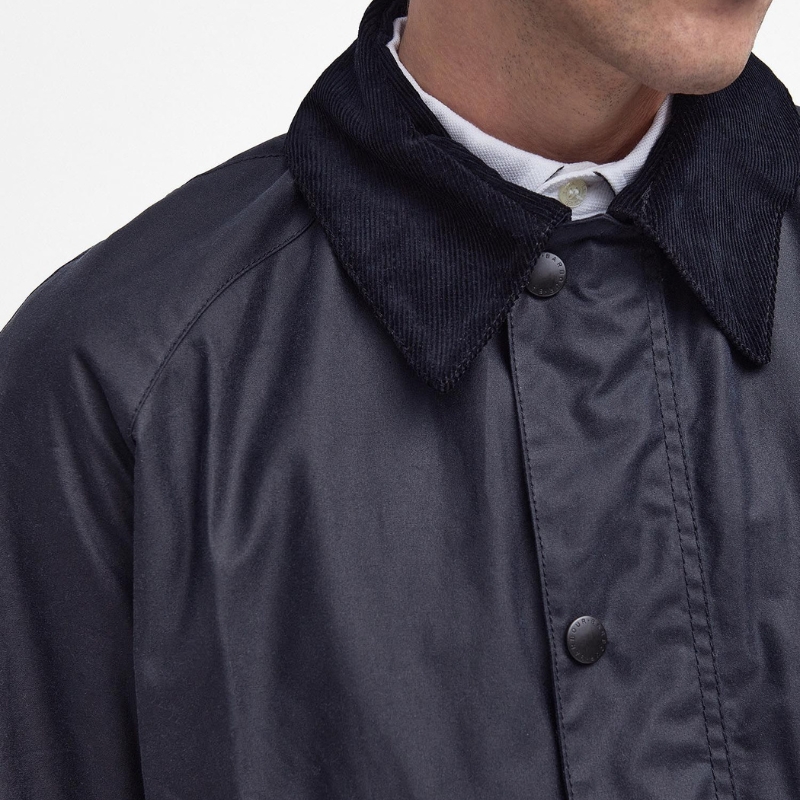 Veste Ashby Wax Jacket Navy - Barbour