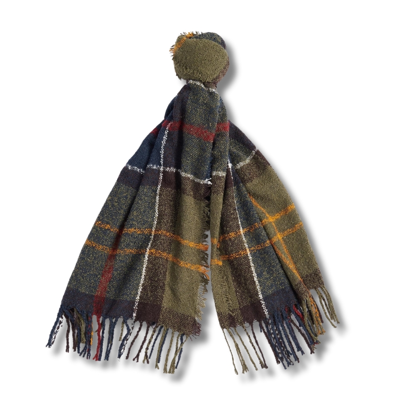 charpe Boucle Scarf Classic Tartan - Barbour