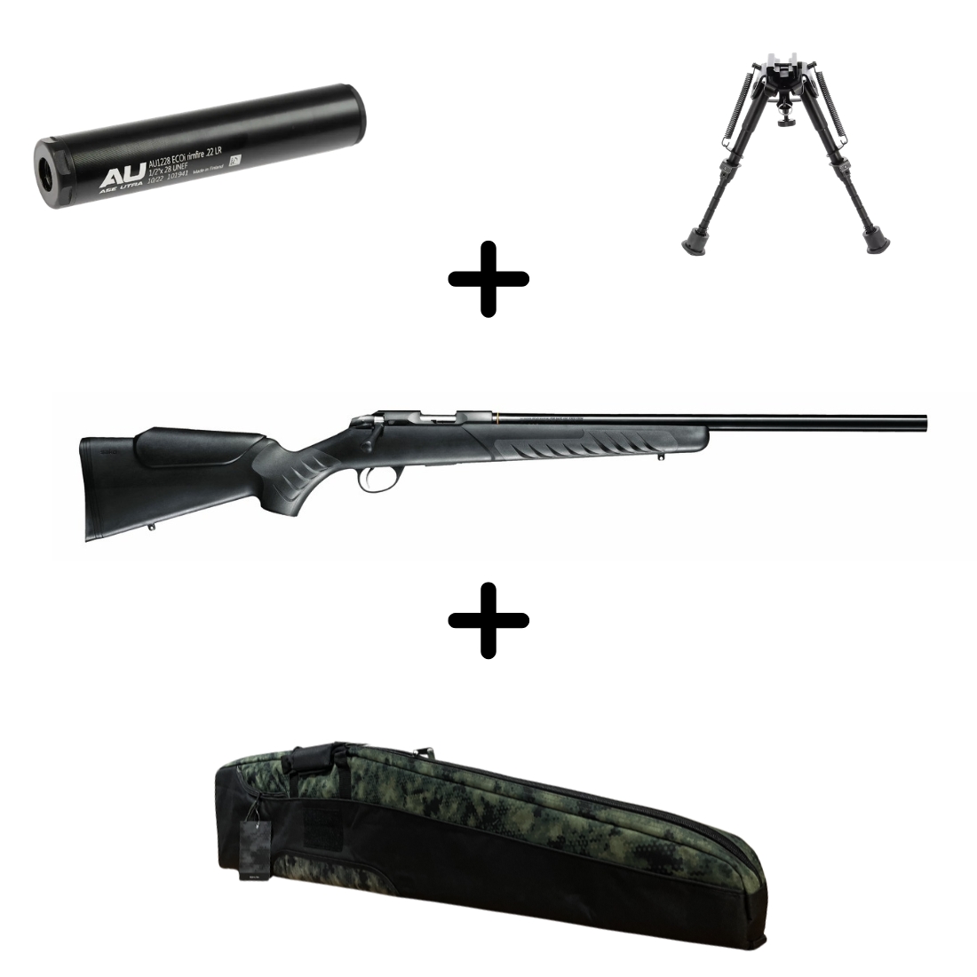 Pack SAKO Quad Varmint .22LR - Canon Lourd & Accessoires