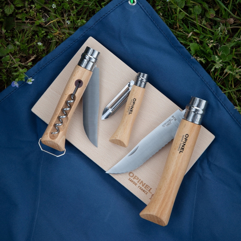 Kit Nomade avec N10 Tire-bouchon - Opinel