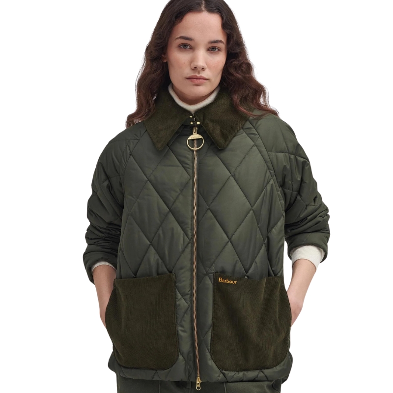 Veste Dalroy Quilt Olive Femme - Barbour