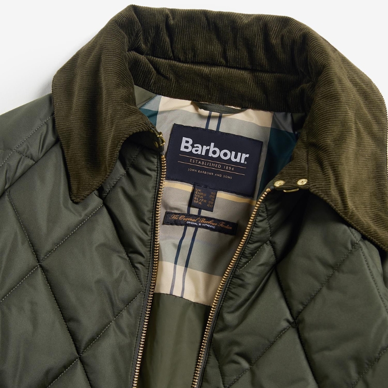 Veste Dalroy Quilt Olive Femme - Barbour