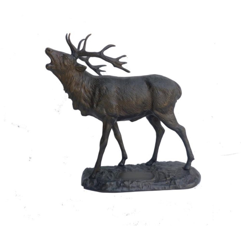 Cerf Bramant Petit Modele Bronze 