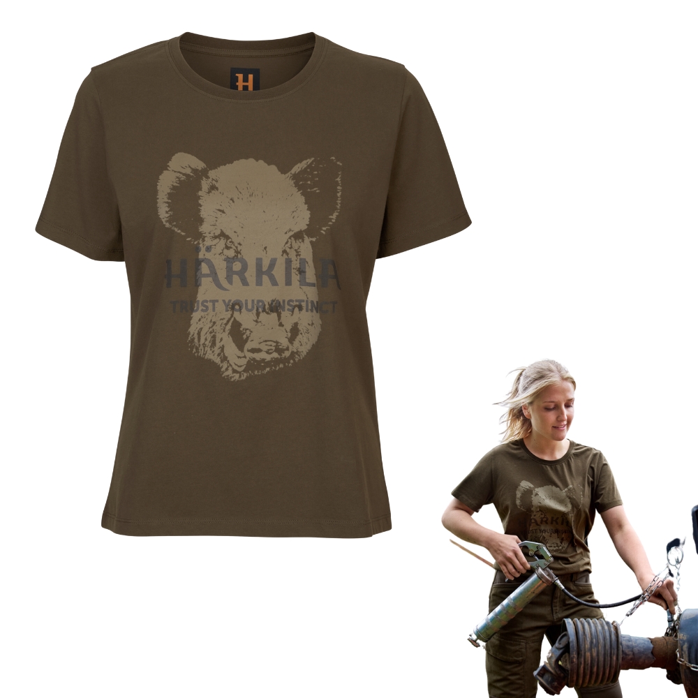 T-shirt Wildboar S/S Femme - Hrkila