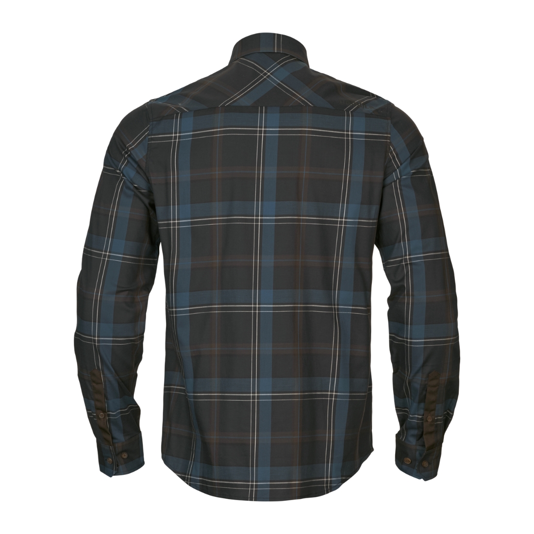 Chemise Anker L/S Dark Navy - Chasse Addict