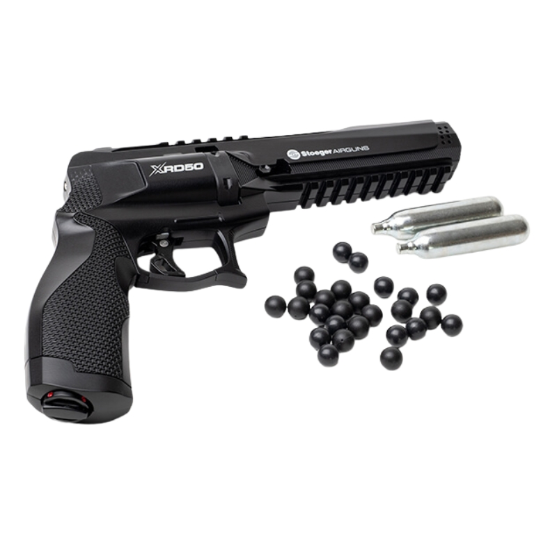 Revolver Co2 Stoeger XRD50 12,6 J Cal.50 + 50 Billes - Stoeger