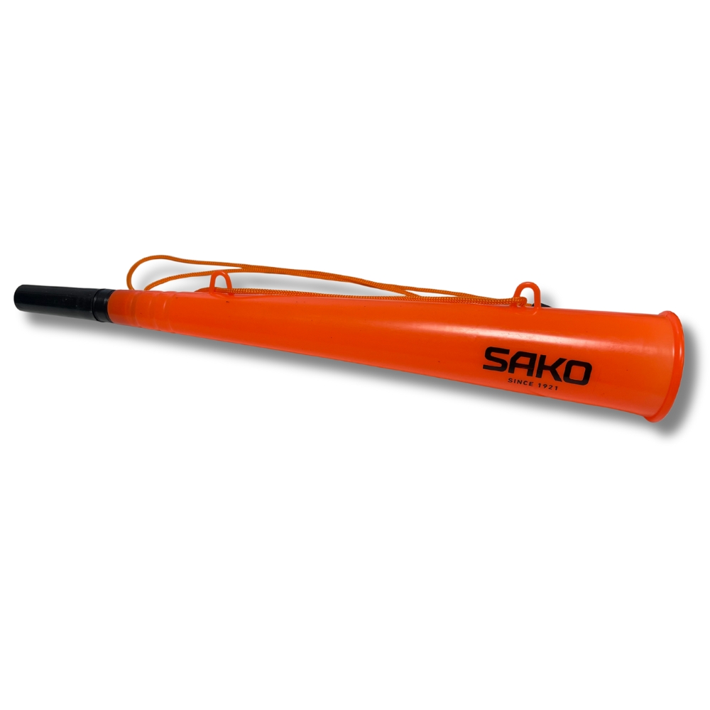 Corne de chasse / Pibole Plastique Orange - Sako