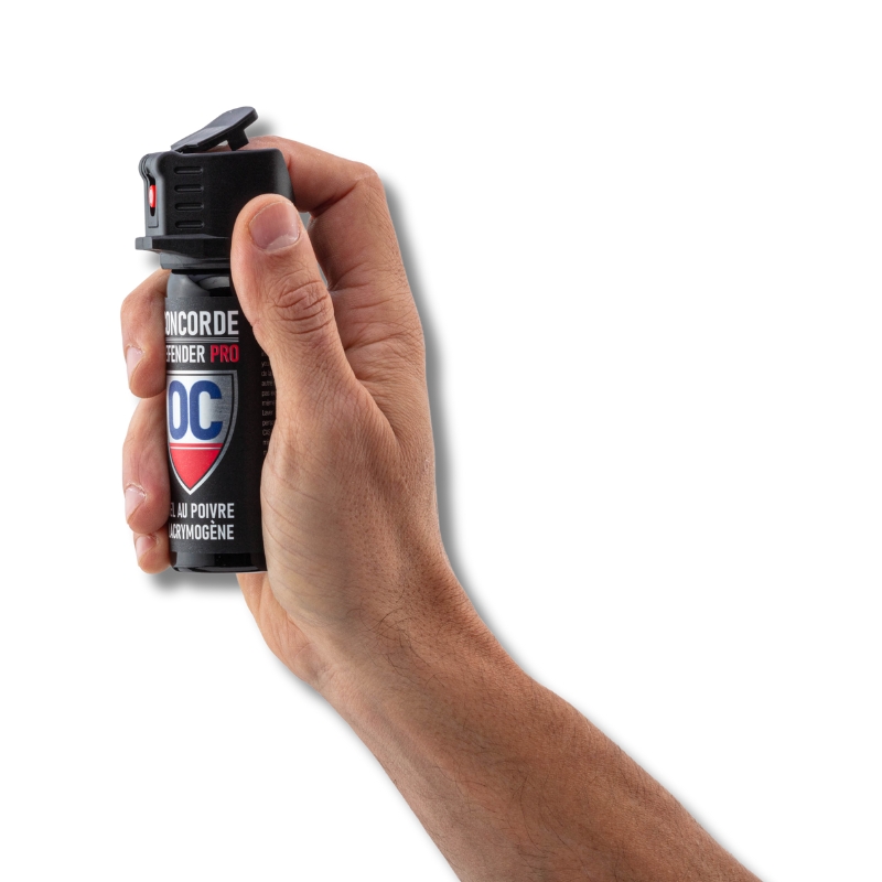 Bombe lacrymog�ne au poivre 50ml - Concorde Defender Pro