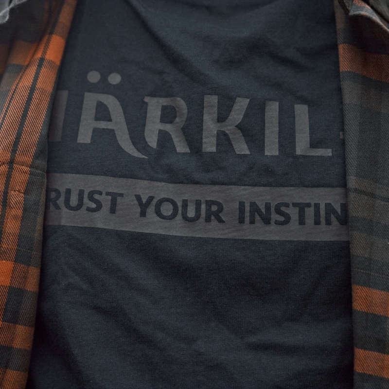 T-shirt Logo s/s Dark Navy - Hrkila