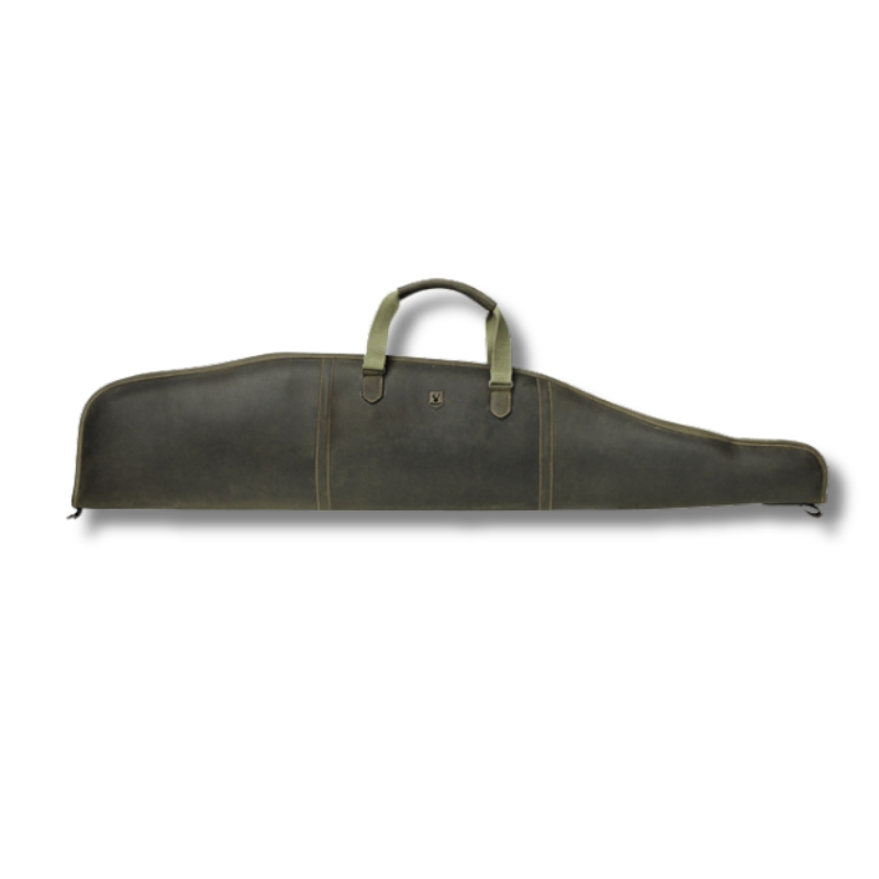 Fourreau en cuir 132 cm (Bi-pied et gros optiques) - Riserva