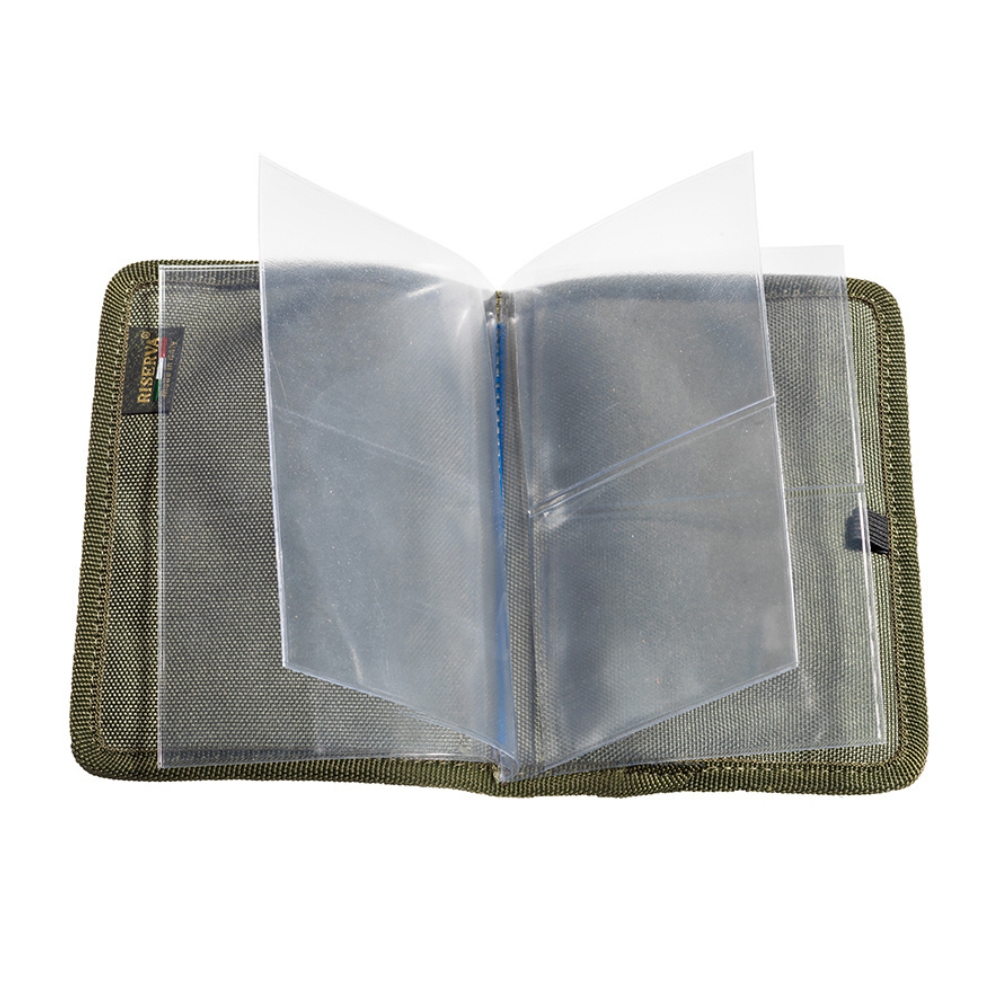 Porte permis de chasse en Cuir et Cordura - Riserva