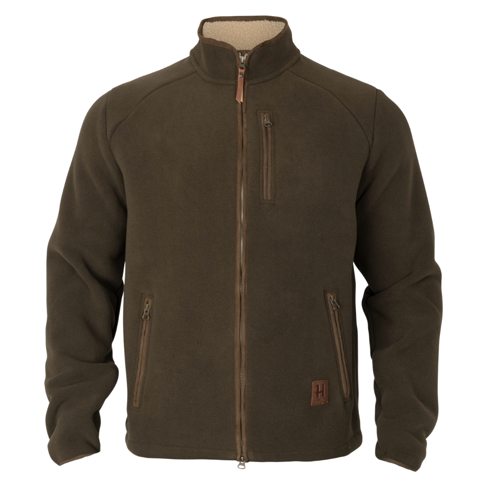 Veste Polaire Sandhem Sherpa Willow Green - Hrkila