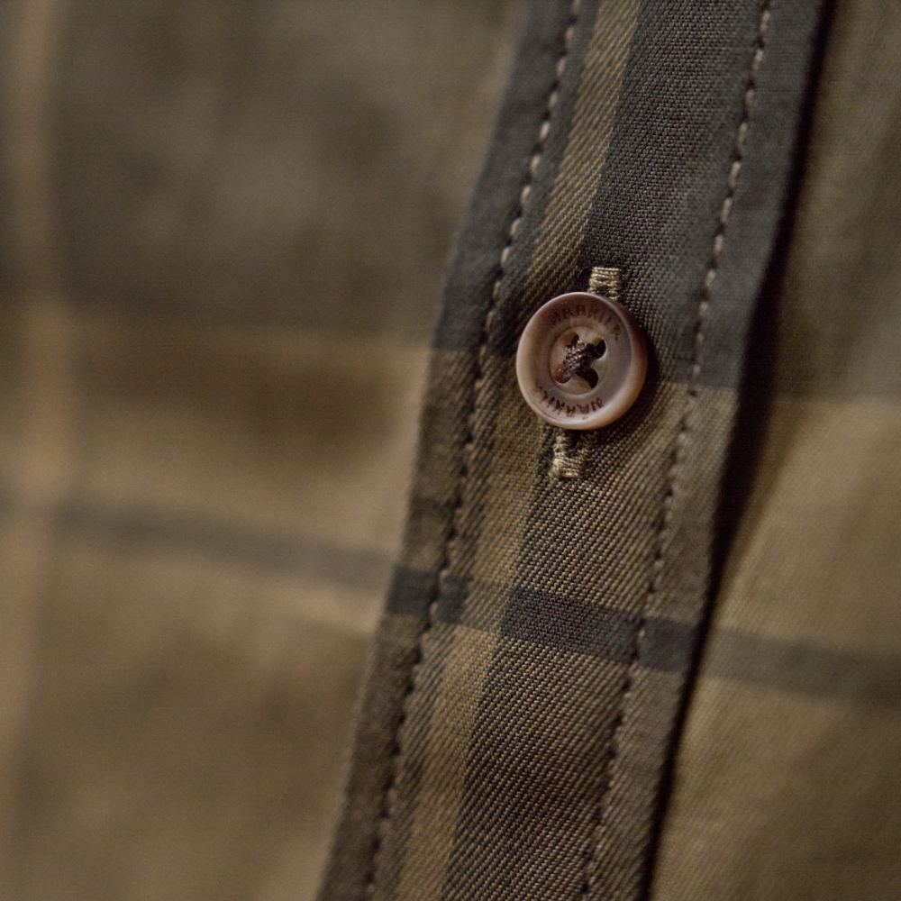 Chemise Akse L/S Willow Green check - Härkila