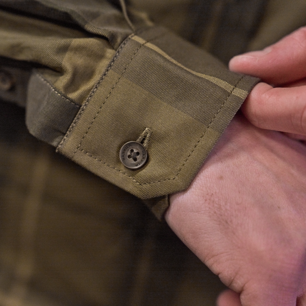 Chemise Akse L/S Willow Green check - Härkila