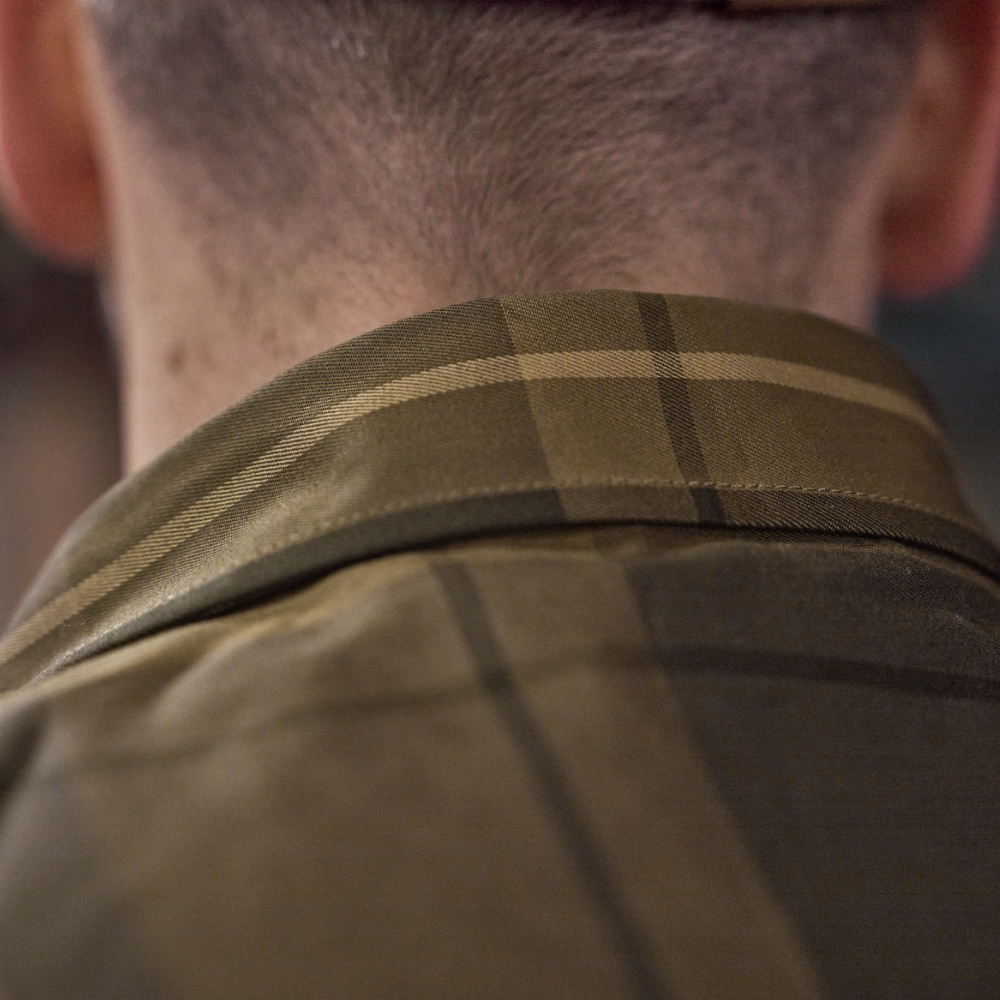 Chemise Akse L/S Willow Green check - Härkila