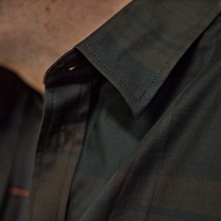 Chemise Akse L/S Shadow Brown check - Härkila
