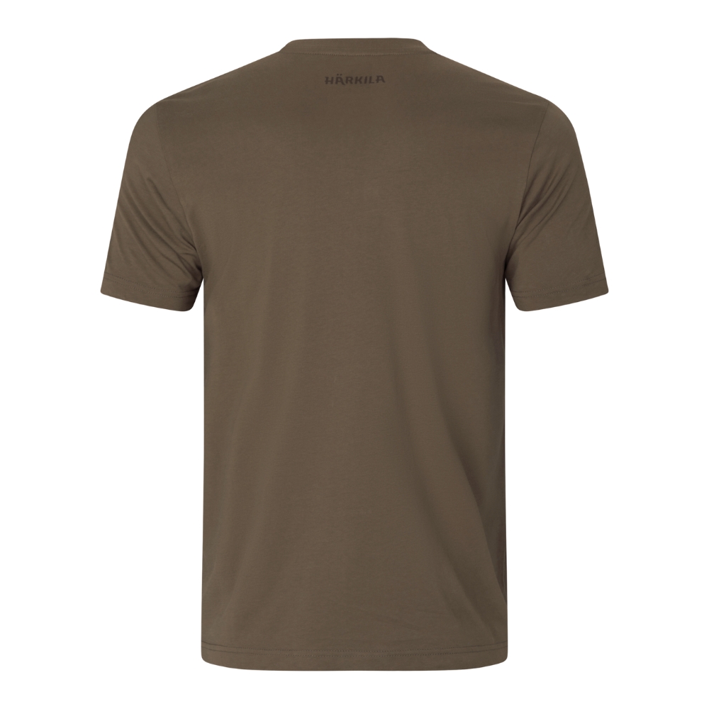 T-shirt H-Logo S/S Major Brown - Härkila