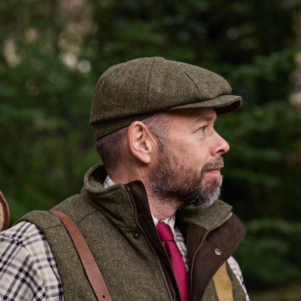 Casquette Kenmore Baker Boy Forest Green - Härkila 