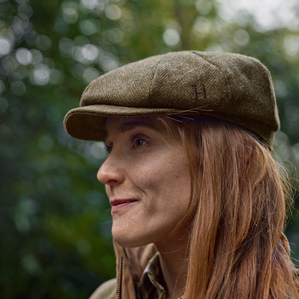 Casquette Kenmore Baker Boy Forest Green - Härkila 