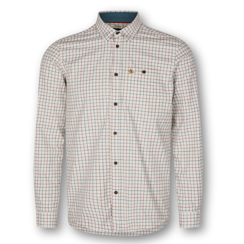 Chemise Oxford Shooting Grape Leaf / Terracotta - Seeland