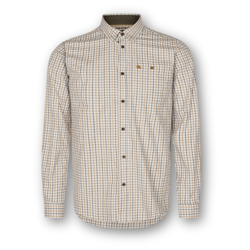 Chemise Oxford Shooting Classic Blue / Brown - Seeland