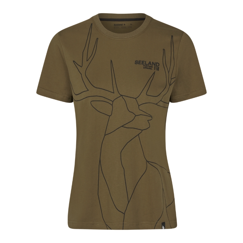 T-shirt Femme Deer On Line - Seeland