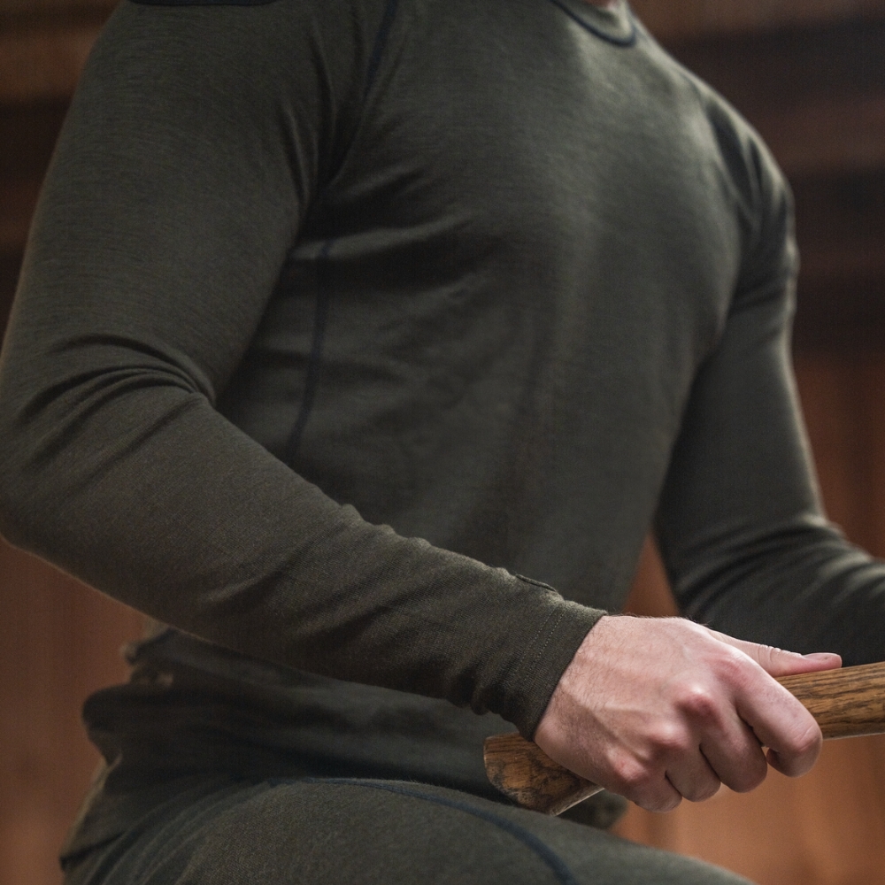 T-shirt en mérinos Apex One Hundred L/S - Seeland