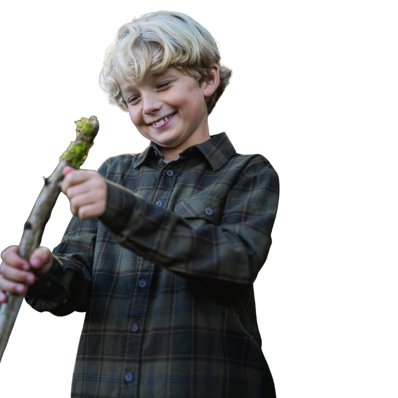 Chemise Junior en Flannelle Glen - Seeland