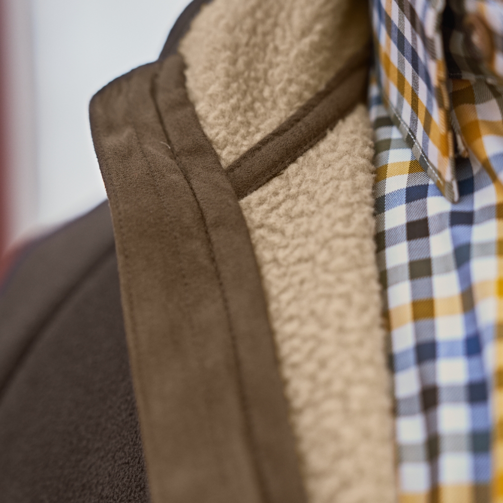 Veste Polaire Sandhem Sherpa Demitasse Brown - Härkila