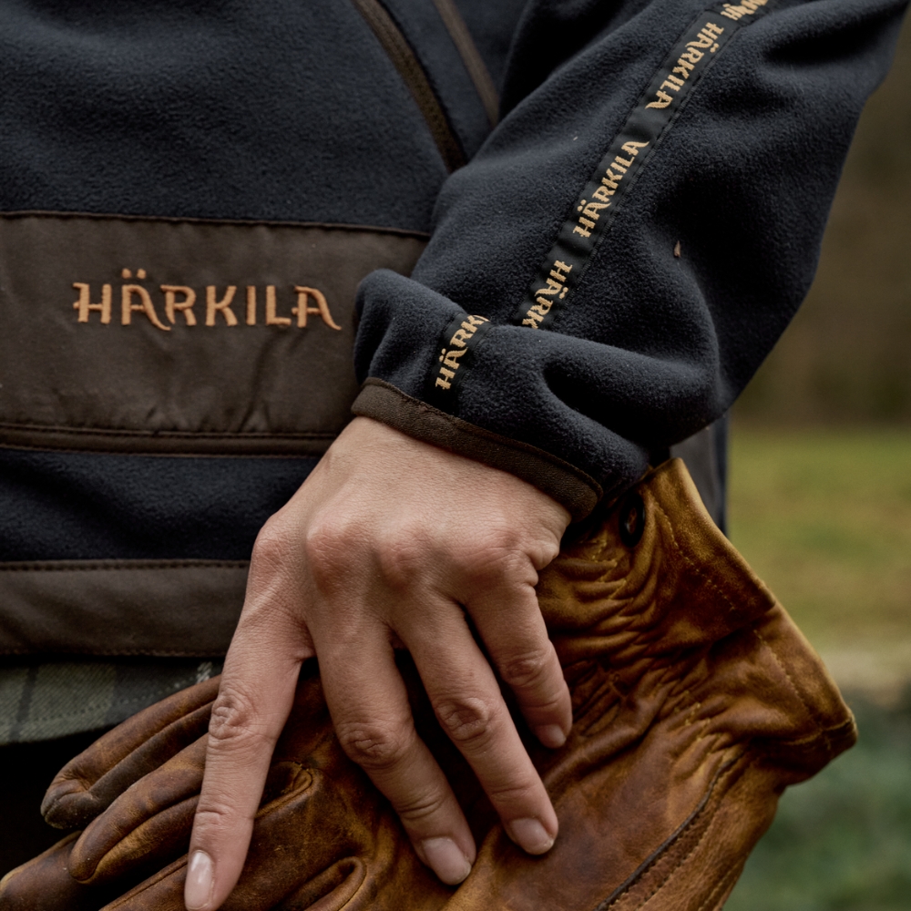 Kamko Fleece Willow green / Deep Well purple Femme - Härkila
