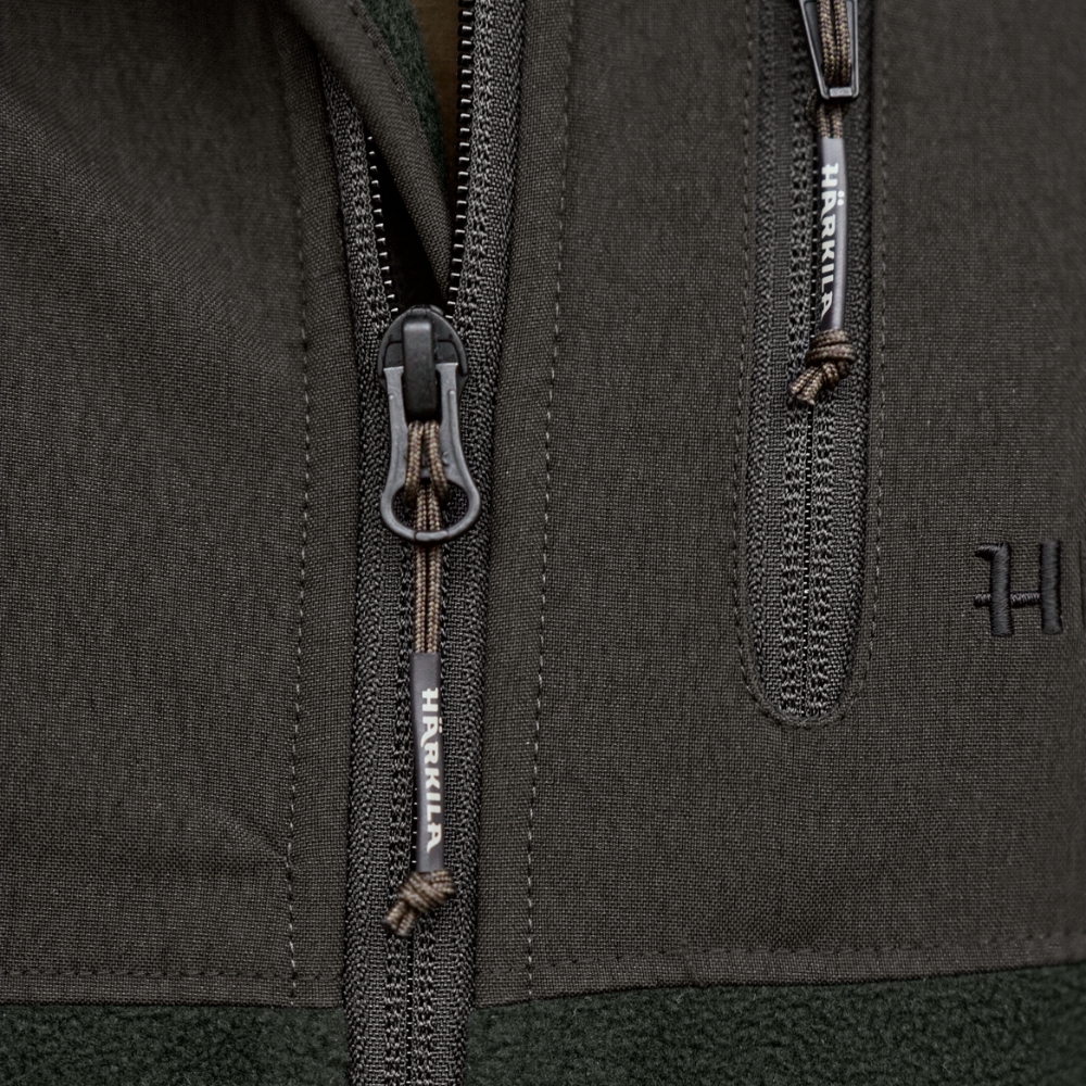 Veste Fjell Fleece Jet Set / Meteorite - Hrkila