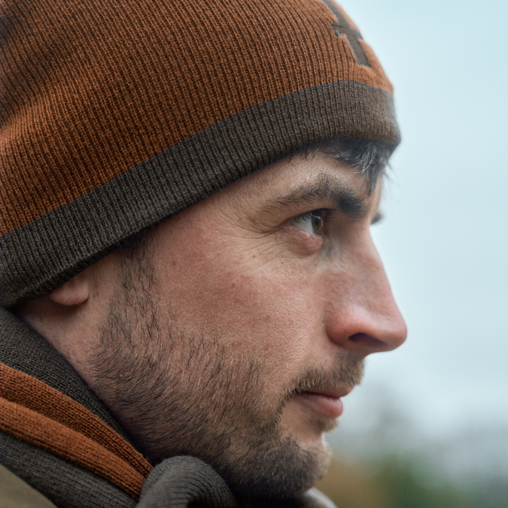 Bonnet Réversible Shadow brown / Rustique Clay - Härkila
