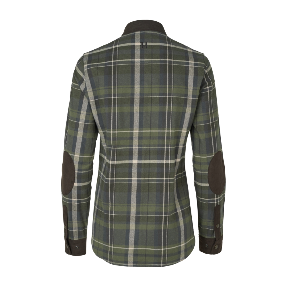 Chemise Pajala Femme Olive Check - Härkila