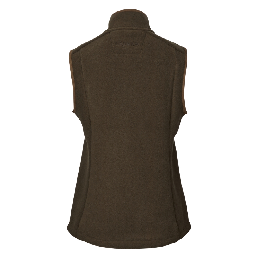 Gilet Polaire Femme Sandhem Sherpa Willow Green - Hrkila