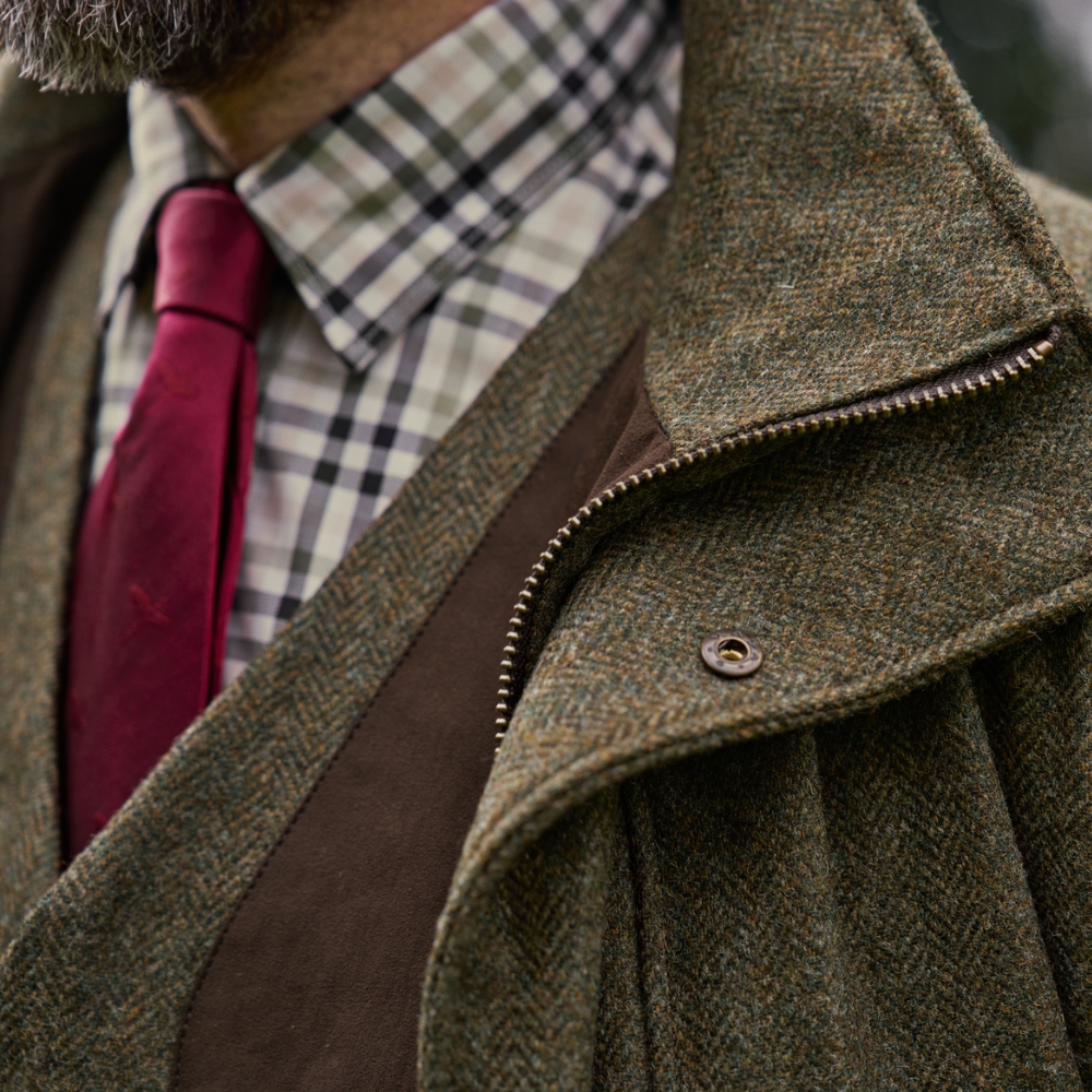 Veste Kenmore GTX Tweed Forest green - Härkila