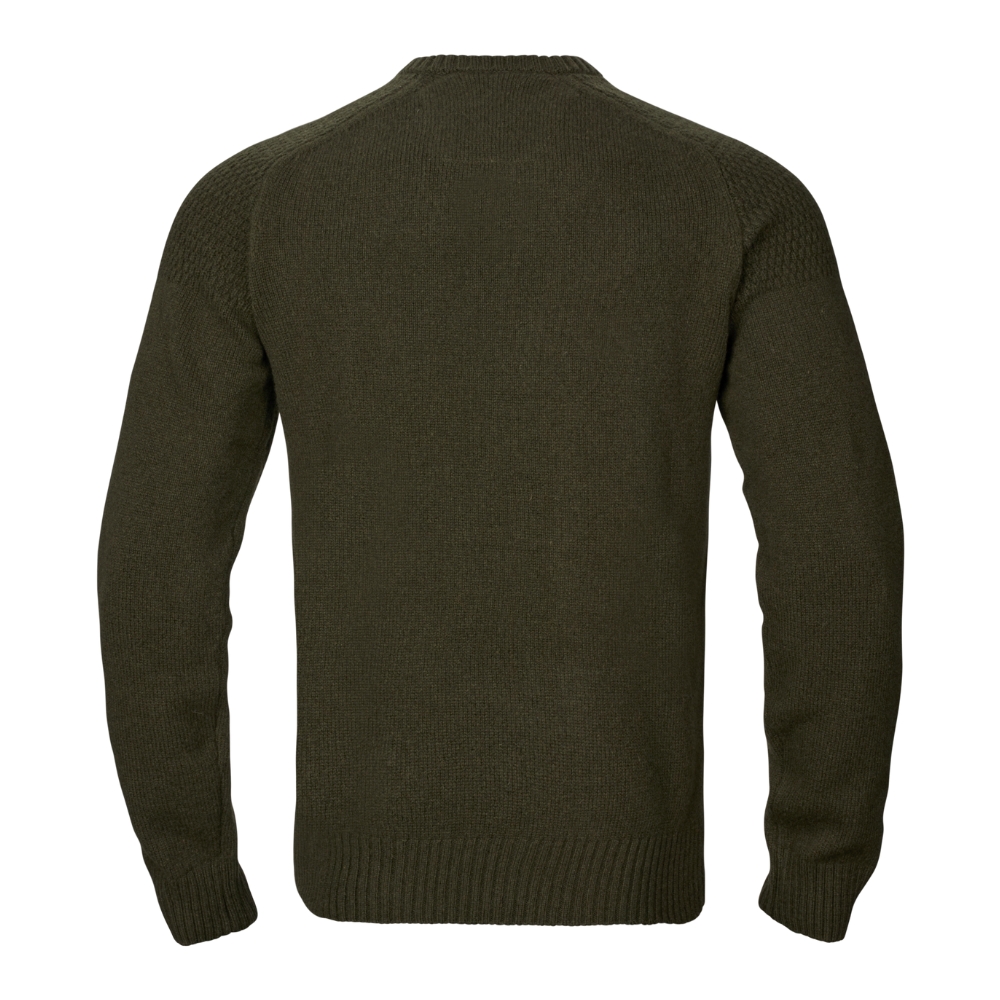 Pull en laine mrinos Vincent Col en V Rosin - Hrkila