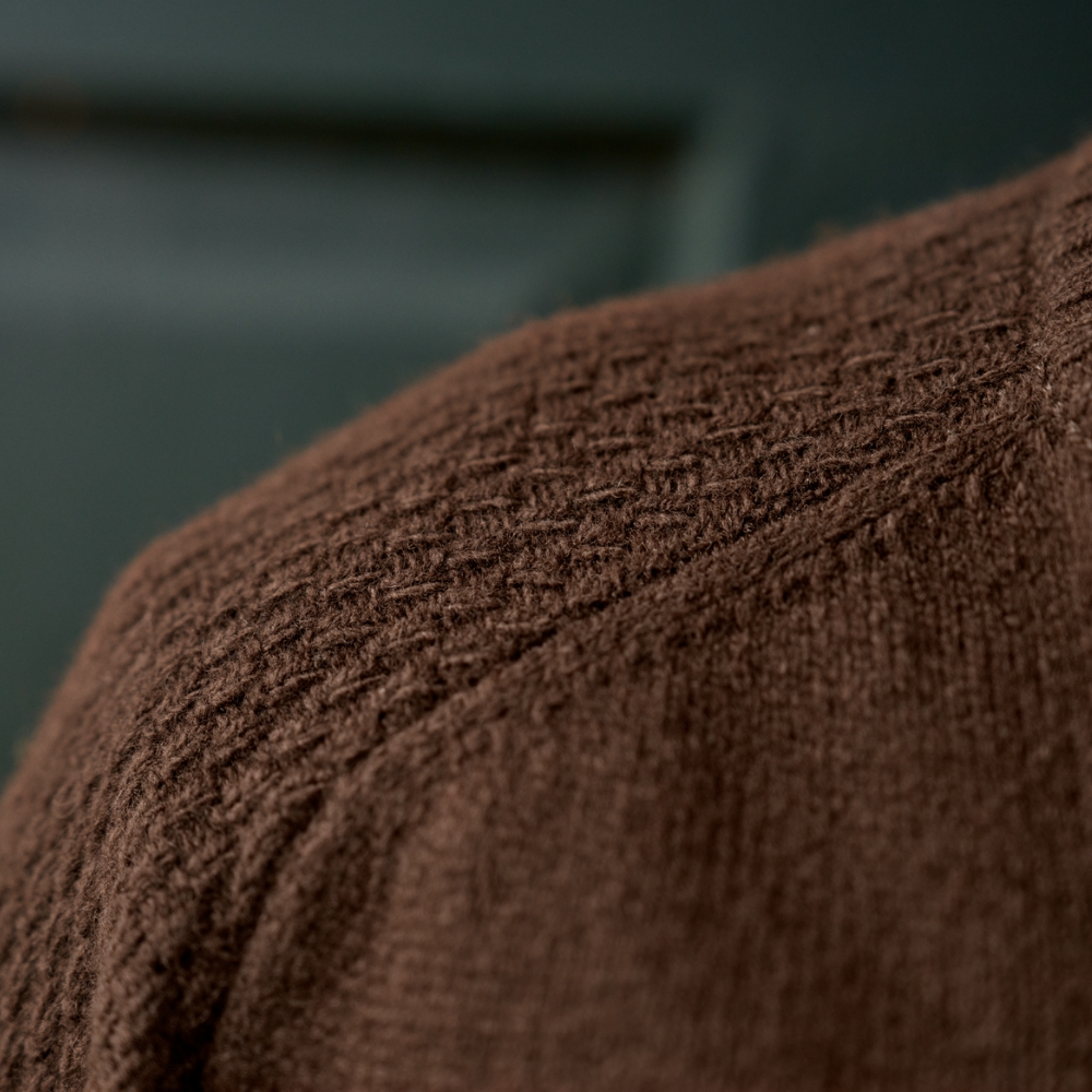 Pull en laine mérinos Vincent Col en V Demitasse Brown - Härkila