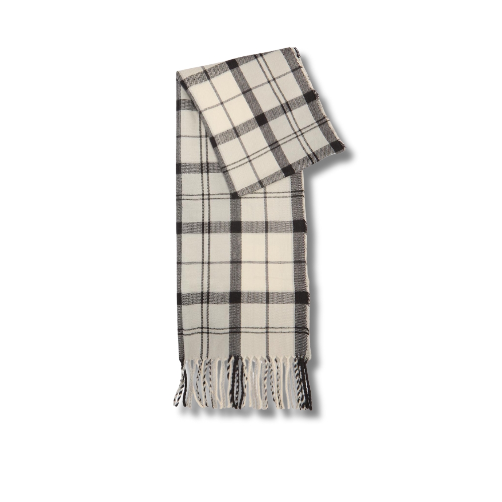 Coffret Barbour Femme Bonnet + écharpe Monochrome Tartan
